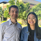 Dr. Bryan Beutel and Janice Wang at KCU